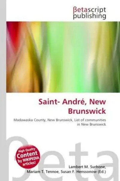 Lambert M. Surhone (U. A.) | Saint- André, New Brunswick | Taschenbuch (2026)-image