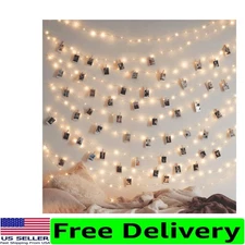 Versatile 66FT USB Fairy String Lights - 200 LEDs, Waterproof, Remote Control