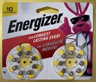 NEW! 2X Energizer, 32 Hearing Aid Batteries (AZ10DP-16, 1.45 Zinc Air) - Size 10 — photo 1