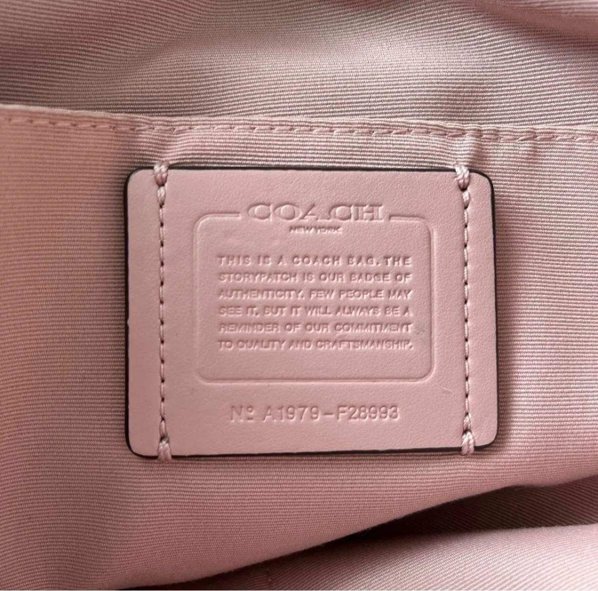 Drop COACH 2WAY Shoulder Bag Handbag 11a thumbnail 8