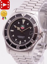 ??New Batt! [Near MINT] TAG Heuer Pro 200m 973.006R-2 38mm Qz Men's Watch...