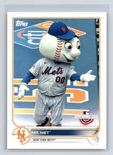 2022 Topps Opening Day - Mascots Mr. Met New York Mets #M-14