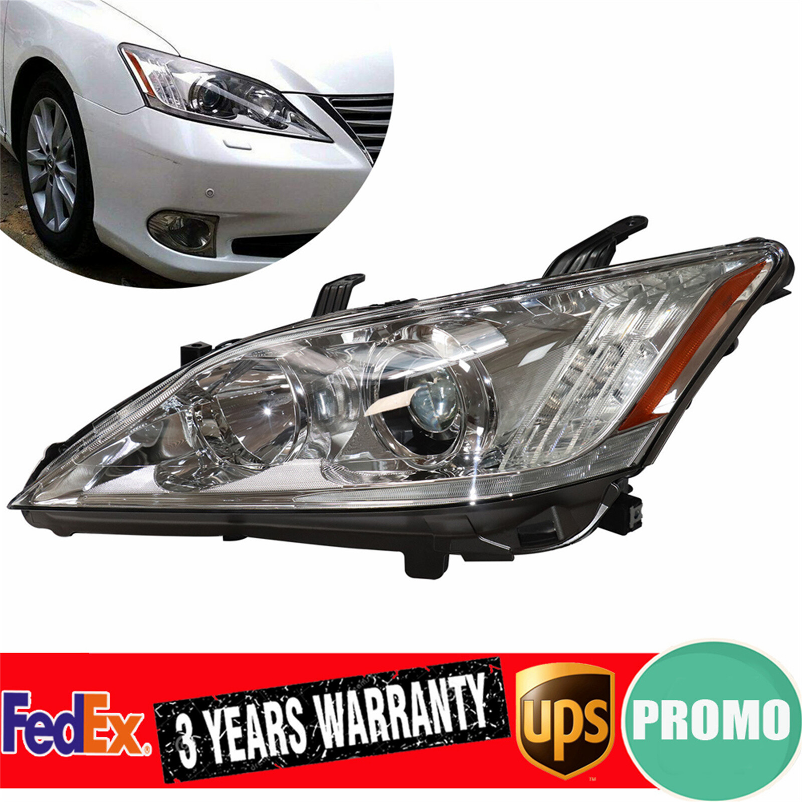 For Lexus ES350 2010 2011 2012 HID Xenon Left Headlight Headlamp