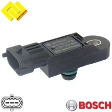 BOSCH 0281002961 INTAKE MANIFOLD PRESSURE SENSOR MAP 0281002740 ,8200292433 ,.