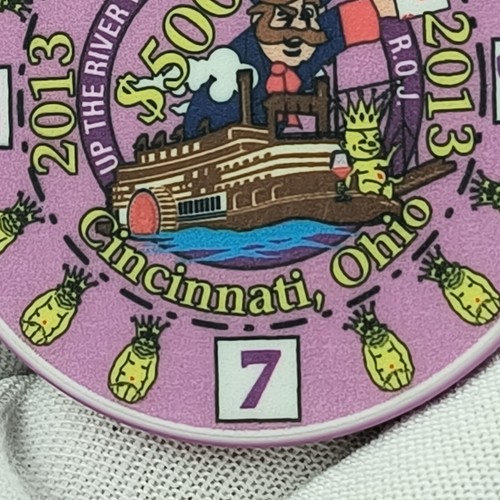 Royal Order of Jesters Court 7 Cincinnati Ohio Pin ROJ Chip Button Stinky 2013 - Picture 3 of 11