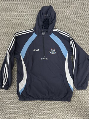 Dublin GAA Retro Jacket Gaelic Football Jersey RARE UK