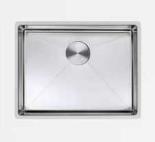 NEW ZUHNE Modena Undermount Kitchen Sink 16-Gauge Stainless Steel - 23in Single