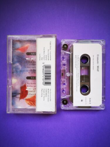 Erasure – Wild! - Cassette Tape Album - 1989 - 80s Synth Pop - Mute Records - Picture 2 of 2