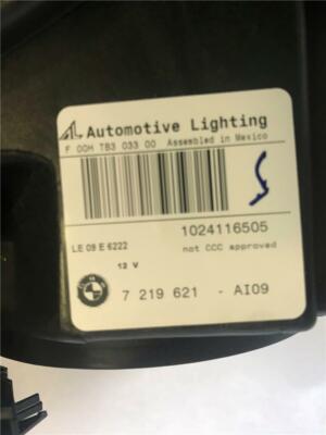 P91164 2011-2014 BMW X3 Headlight Xenon Driver Side See Pictures 