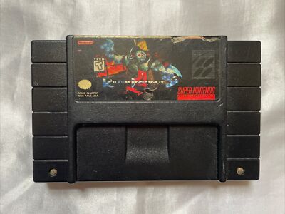 Killer Instinct (Super Nintendo Entertainment System 1995) Fully Tested Working
