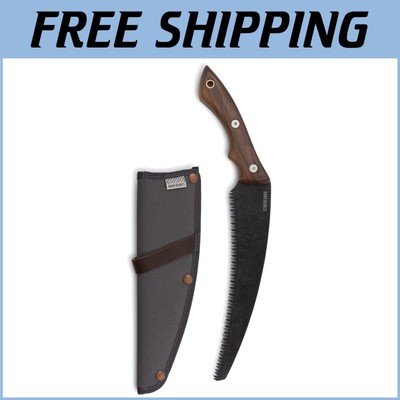 Ergonomic Walnut Handle Timber Saw: Versatile Hand Saw for Outdoor Adventures