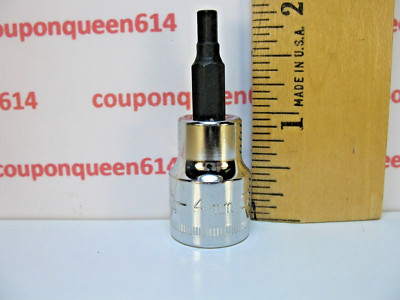 Craftsman 42674, 3/8'' Drive Hex Bit Socket 4mm - Brand New