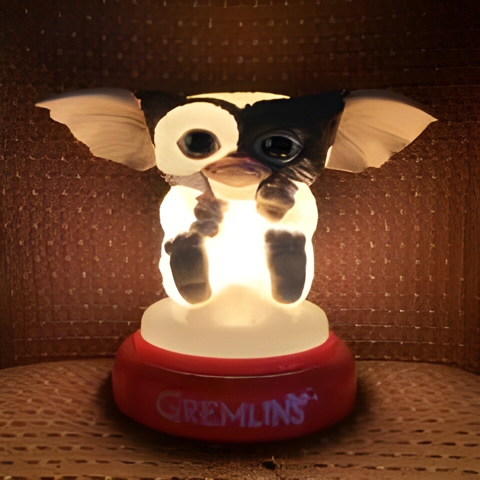 Jun Planning Gremlins GIZMO TOUCH LIGHT Figure Model w/Art Box | eBay