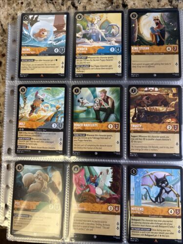Disney Lorcana Archazia’s Island Full Set Non-Foil - 203/204 Cards