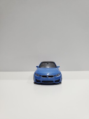 1/64 Scale Diecast Car Mini GT BMW M4 (F82) Yas Marina Blue