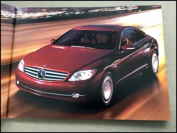 2008 Mercedes Benz CL-Class 52-page Car Brochure Catalog - CL550 CL600 CL63 AMG - Image 2 of 4