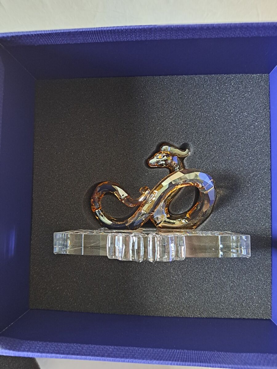 Swarovski Crystal Figurine Chinese Zodiac SNAKE #5416603 | eBay Swarovski Crystal Figurine Chinese Zodiac SNAKE #5416603 | eBay