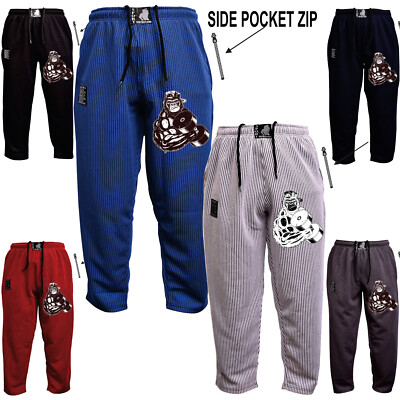 Bodybuildinghose GORILLA Zipper Jogginghose GYM Hose Pumperhose Sportbekleidung