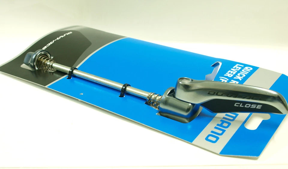 Shimano Dura-Ace HB/FH/WH-9000 Front & Rear Quick Release/Skewer Set 133mm+163mm - Image 2 of 4