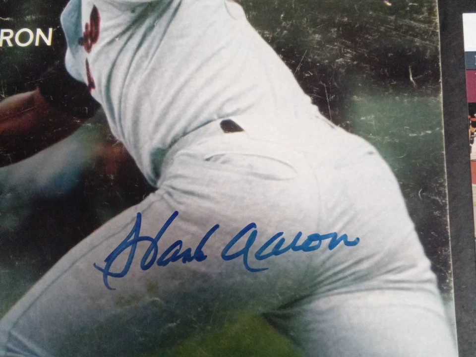 Hank Aaron Signed 1972 Boy’s Life Magazine Braves JSA - 1# - Image 2 of 4