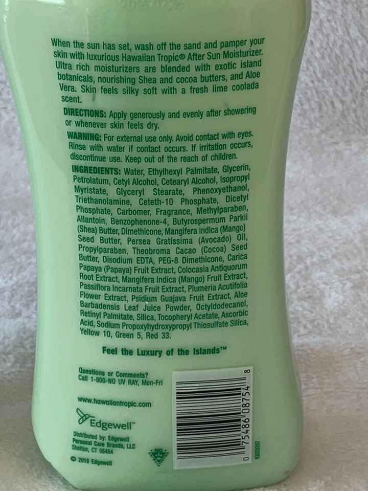 Hawaiian Tropic After Sun Lime Coolada 2 Pack 16 Ounce Bottle - Image 4 of 4