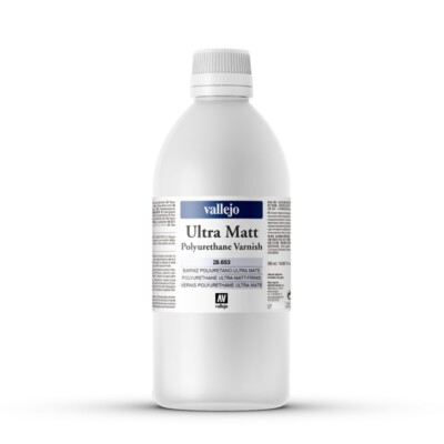 Vallejo 28653 ULTRA MATT POLYURETHANE VARNISH 500 ML