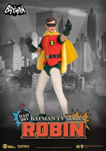 Beast Kingdom DAH-081 Batman TV Series Robin Action Figure New In Hand - Picture 5 of 8
