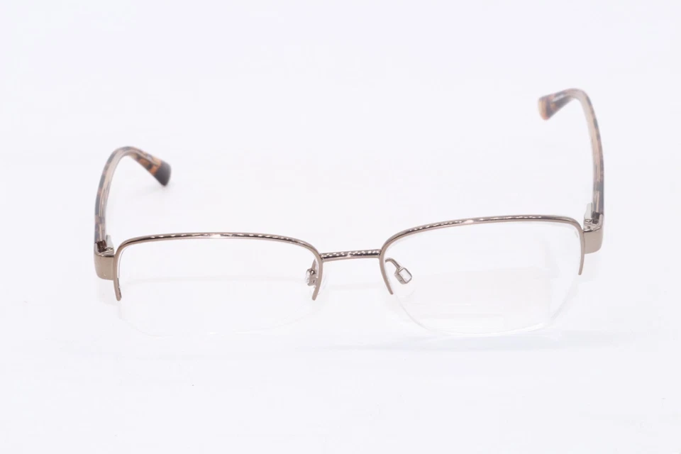 ÓCULOS DE DESIGNER AUTÊNTICO ANNE KLEIN AK5093 203 MOCHA MARROM DOURADO TORTA 51-17 - Imagem 2 de 4