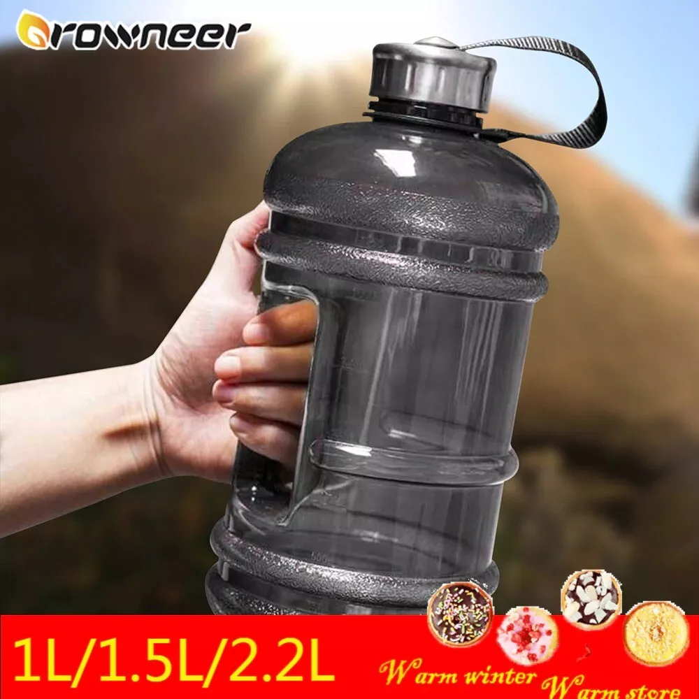 Large top shaker bottle
