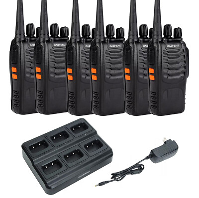Radios BF-888s UHF | Walkie Talkie Con Manos Libres Profesional | 16