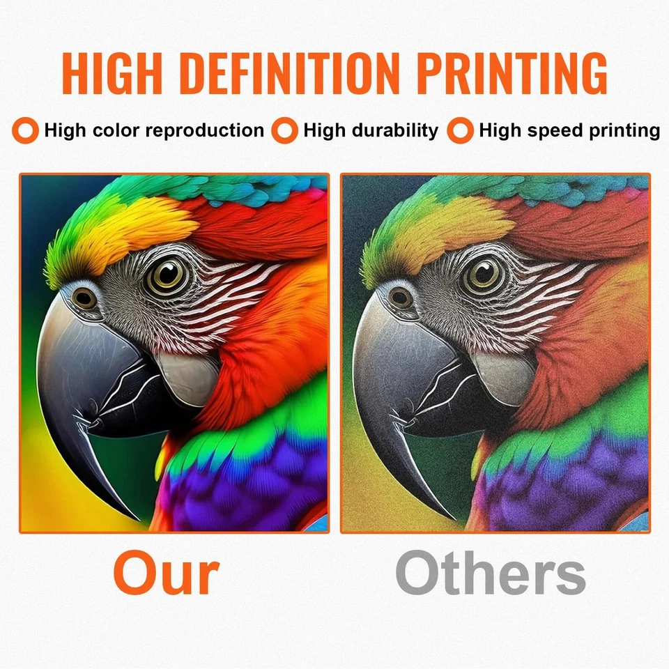 2 in 1 A3/A4 DTF Drucker Epson XP600 Rolle und Blatt für T-Shirt /Textil Printer - Bild 3 von 4