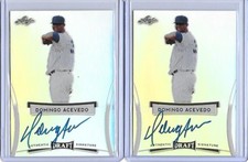 2017 Leaf Metal Draft DOMINGO ACEVEDO Silver Prismatic Auto RC YANKEES