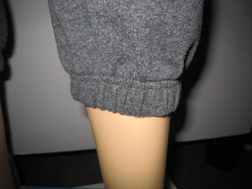Size 8 Kids Grey Reebok Sweat Pants Elastic/Drawstring Waist Ankle Elastic - Picture 6 of 6