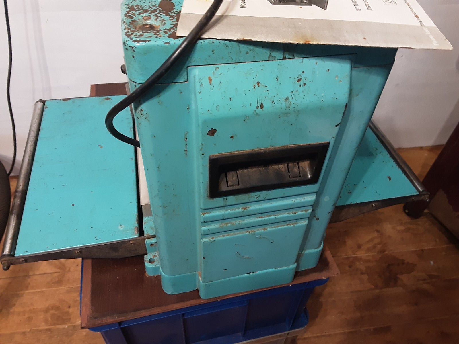 Tool Master Planer Thicknesser 1500w 240v Old But Working Or Spare