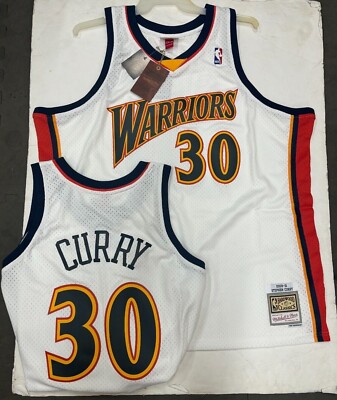 2009-10 Stephen Curry ROOKIE Golden State Warriors Swingman Jersey