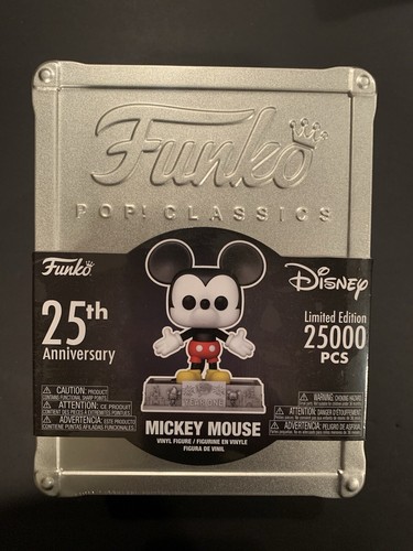 Funko Pop! Disney - Mickey Mouse Classic 25 Th Anniversary Limited Edition 25 000pcs