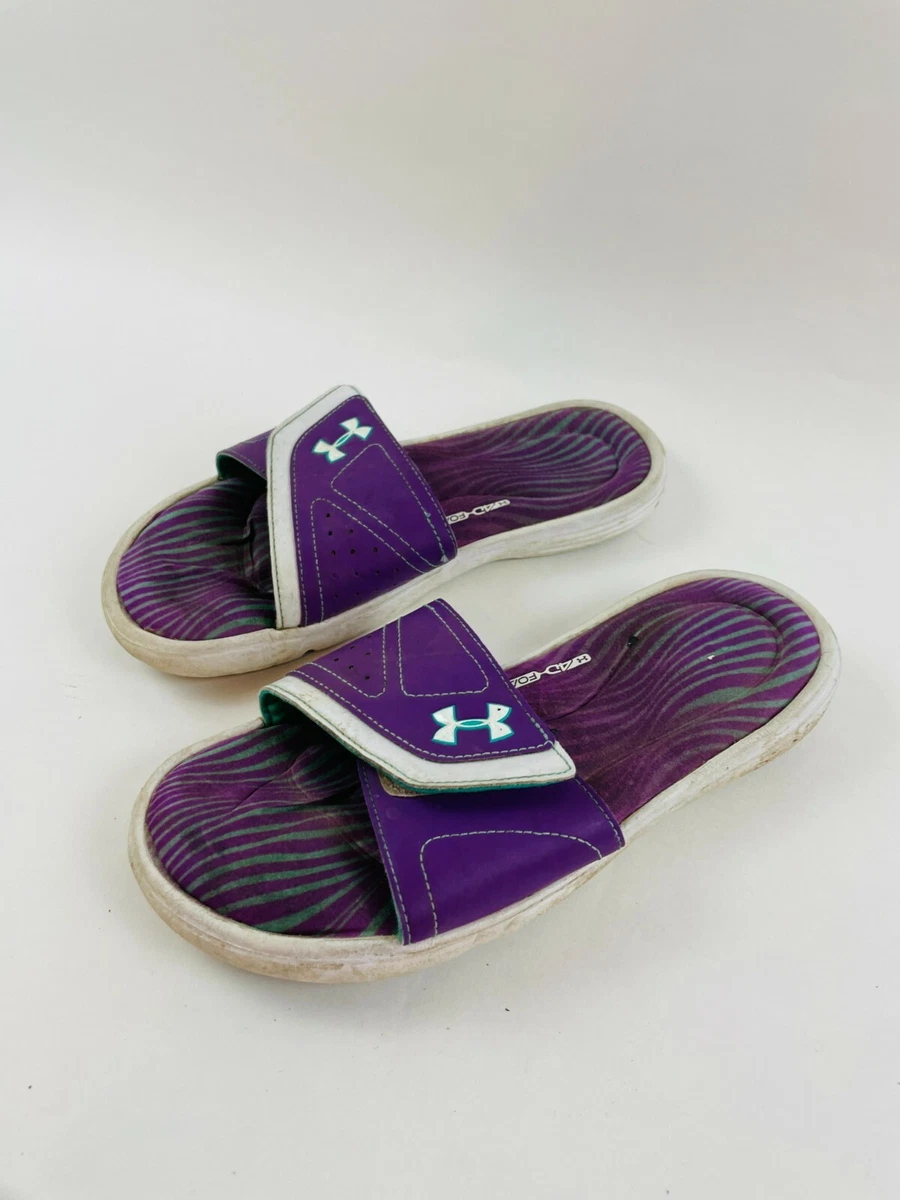 Under armour hotsell slippers women