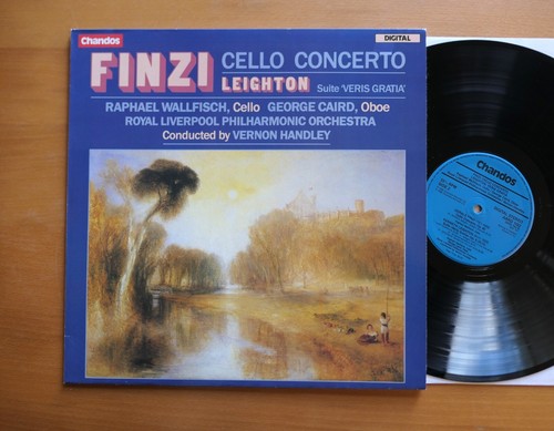 ABRD 1182 Finzi Cello Concerto Raphael Wallfisch Cello Vernon Handley Chandos NM