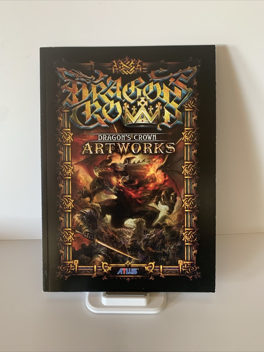Dragon's Crown Art Works Illustrated Color Art Book ATLUS Promo