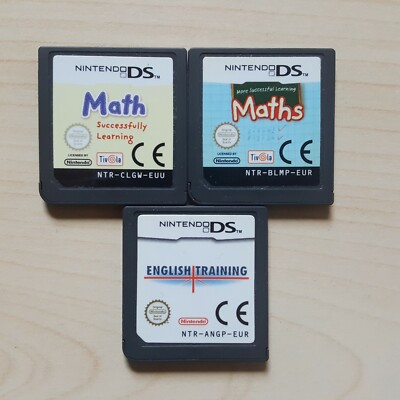 Nintendo DS Spiele Lernspiele Mathematik Englisch NDS (Auswahl)