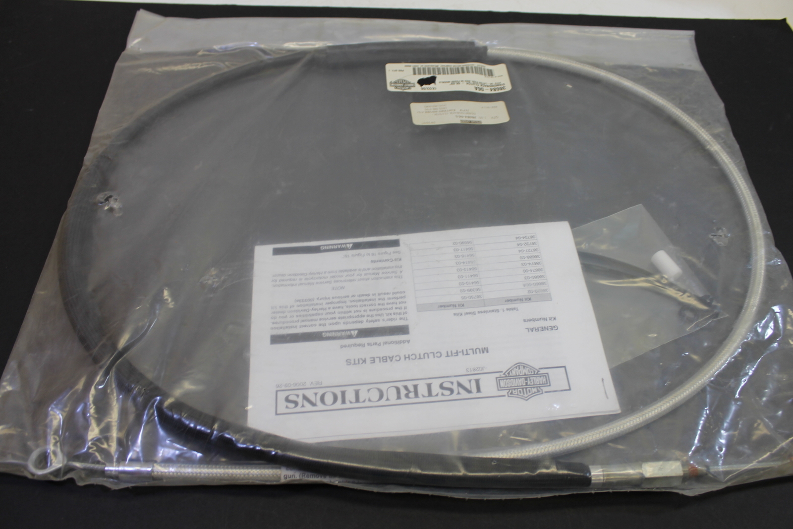 NEW 20062010 Harley Davidson FXDL Diamondback Clutch Cable 3868406A