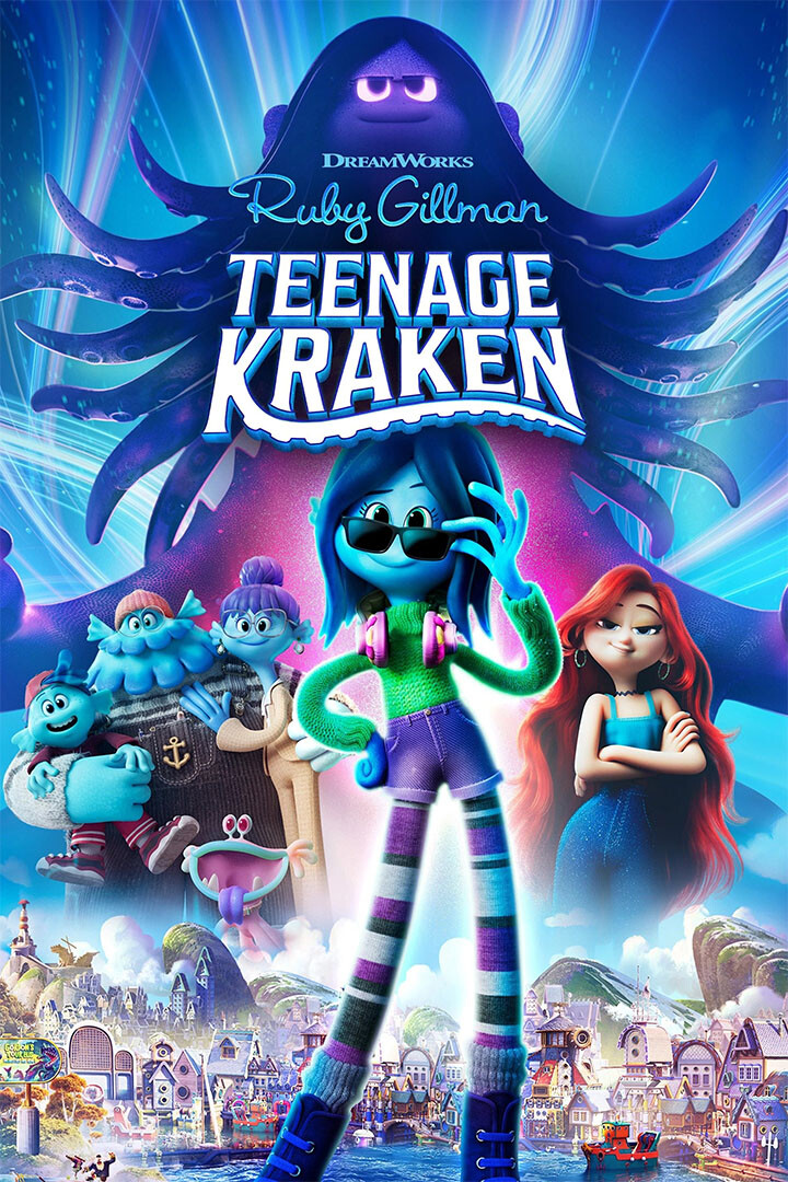 Ruby Gillman, Teenage Kraken Movie Animation Action Wall Art - POSTER  20"x30" | eBay