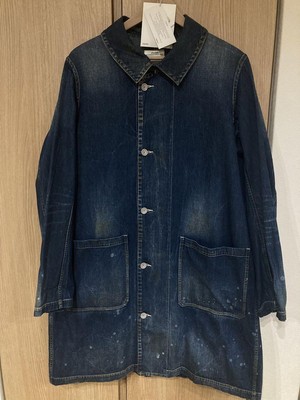 Visvim GREASE MONKEY COAT Dry Denim 19SS Size 3 Used | eBay