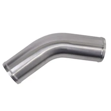 45 Degree 76mm 3" inch Aluminum Intercooler Intake Pipe Piping Tube hose 30cm