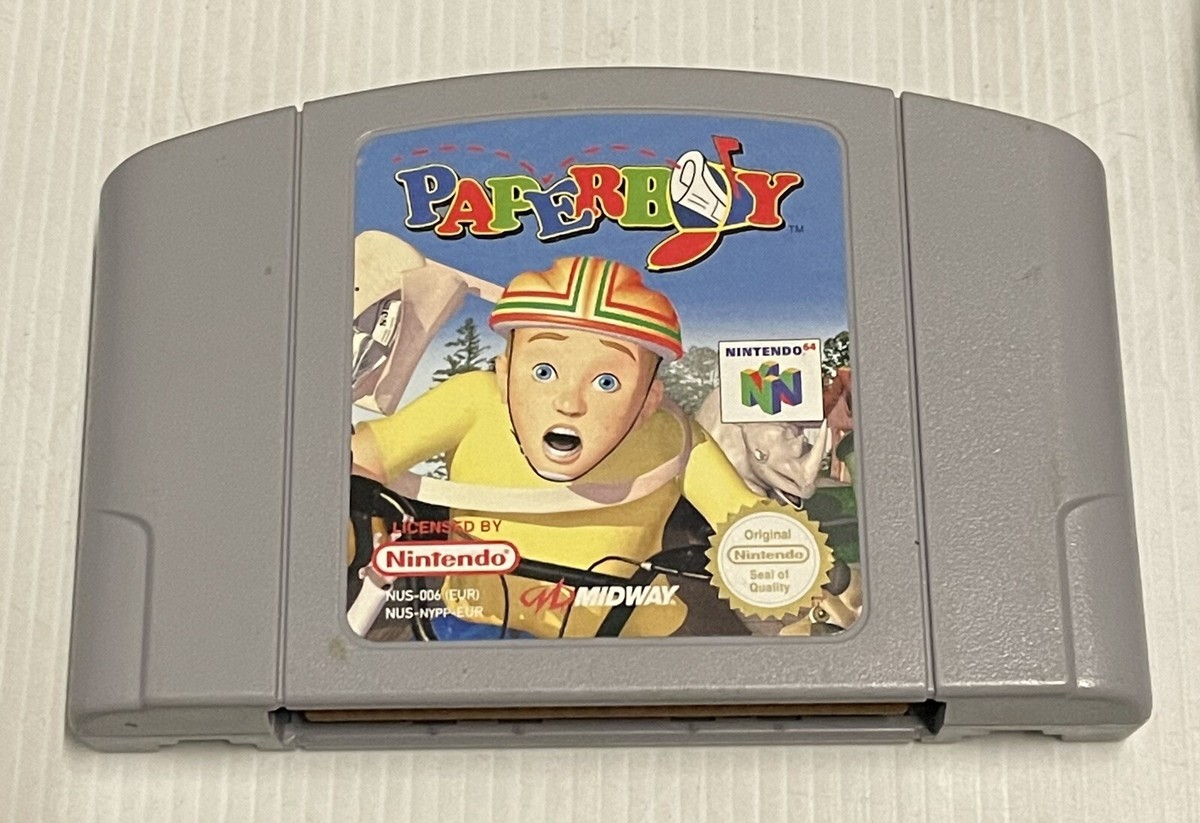 N64☆PAPER BOY 海外版 N64☆PAPER BOY 海外版☆箱付・説明書付