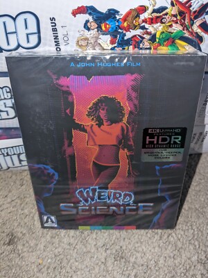Weird Science [New 4K UHD Blu-ray] Ltd Ed, 4K Mastering NEW & SEALED!!