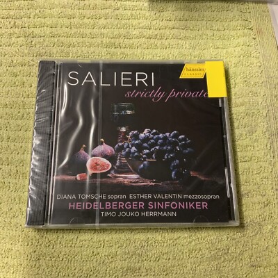 SALIERI / TOMSCHE / HERRMANN - STRICTLY PRIVATE NEW CD