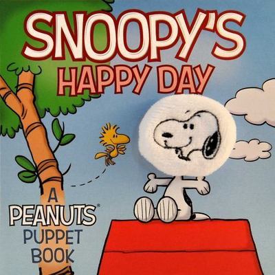 Snoopys Happy Day: A Peanuts Puppet Book, Abramson, Andra, Used; Good Book