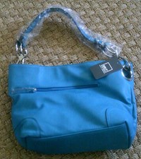 Beautiful Mia K Dark Teal Blue Hobo Purse! Brand New! Luscious Color!