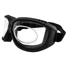 Birdz Eyewear Hawk Over The Glasses Motorcycle Goggles Biker Anti-Fog Clear